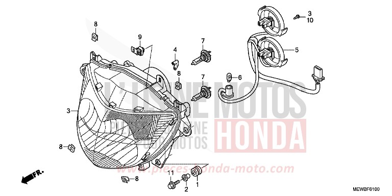 PROJECTEUR de Deauville SPANGLE SILVER METALLIC (NHA49) de 2011