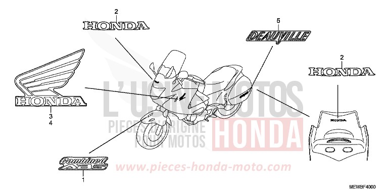 MARQUE de Deauville SPANGLE SILVER METALLIC (NHA49) de 2011