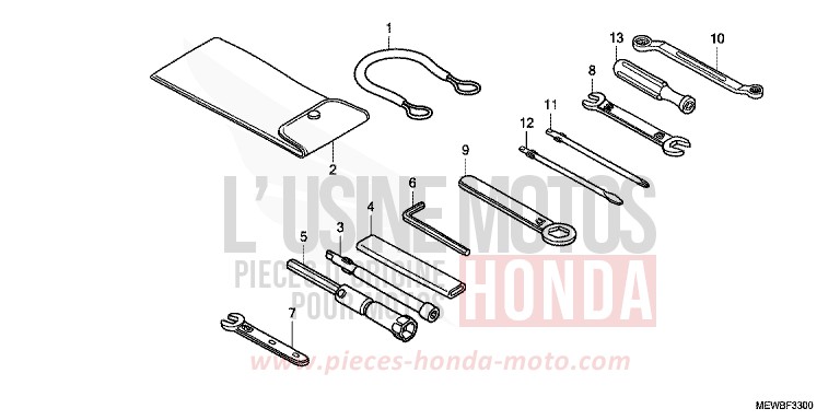 OUTILS de Deauville SHASTA WHITE (NH138) de 2011