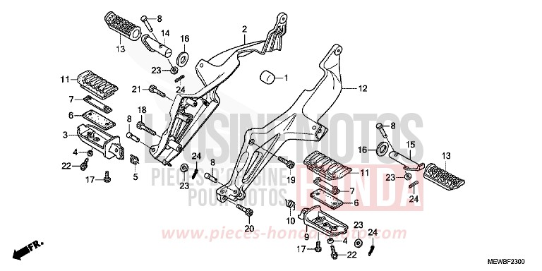 MARCHE de Deauville SPANGLE SILVER METALLIC (NHA49) de 2011