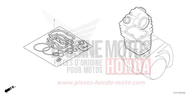 TROUSSE DE JOINT A de CRF300LA EXTREME RED (R292) 2023