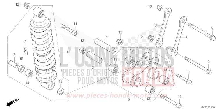 COUSSIN ARRIERE de X-ADV PEARL DEEP MUD GRAY (NHC47) de 2022