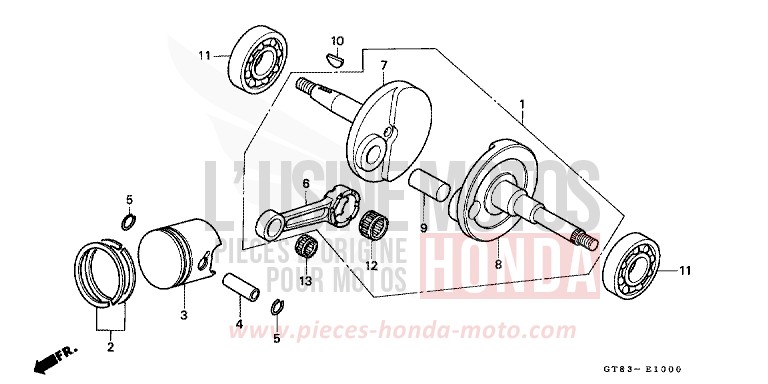 VILEBREQUIN/PISTON de Wallaroo GRACIOUS GOLD (YR164) de 1990