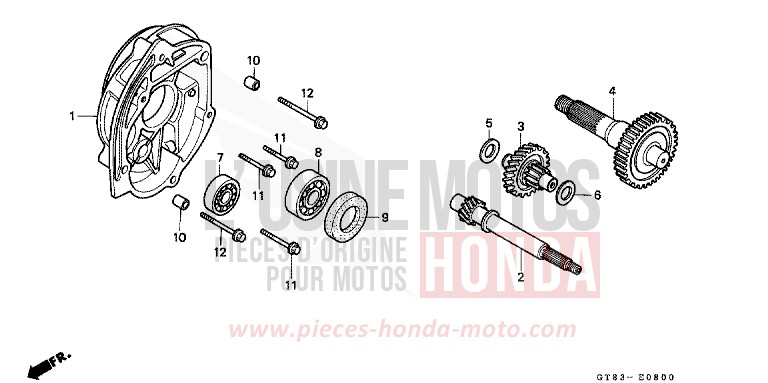 BOITE DE VITESSES de Wallaroo LIPSTICK RED (R169) de 1990