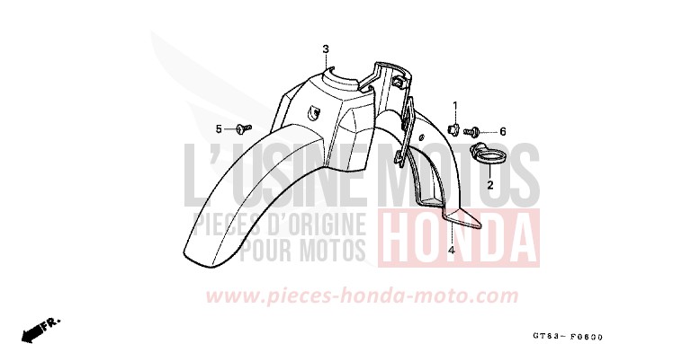 AILE AVANT de Wallaroo SPACE BLUE (PB136) de 1990