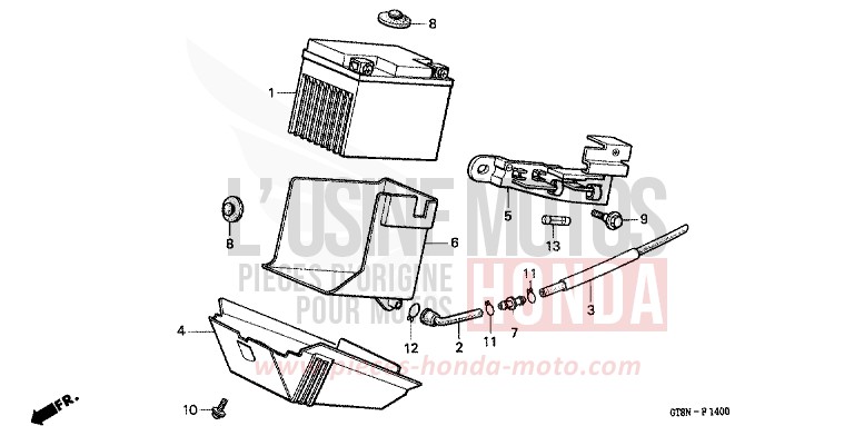 BATTERIE de Wallaroo BRUGGE MAROON (R189) de 1992