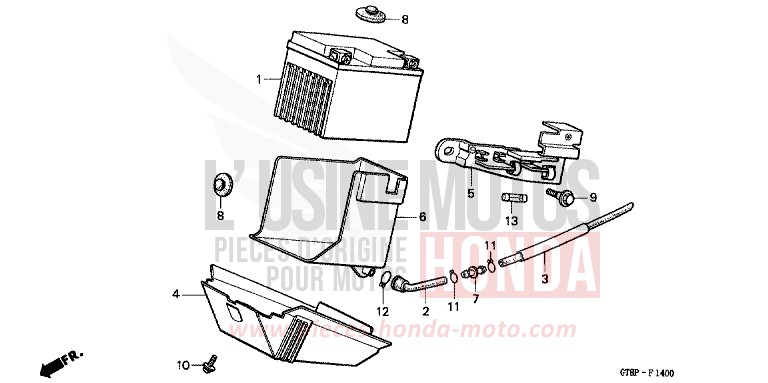 BATTERIE de Wallaroo MARTINET BLUE METALLIC (PB223) de 1993