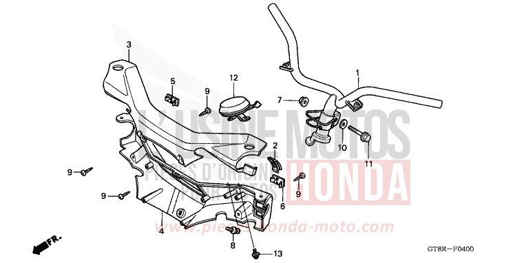 TUYAU DE GUIDON/REVETEMENT DE GUIDON de Wallaroo GRACIOUS GOLD (YR164) de 1994