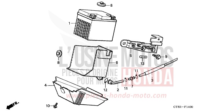 BATTERIE de Wallaroo MARTINET BLUE METALLIC (PB223) de 1994