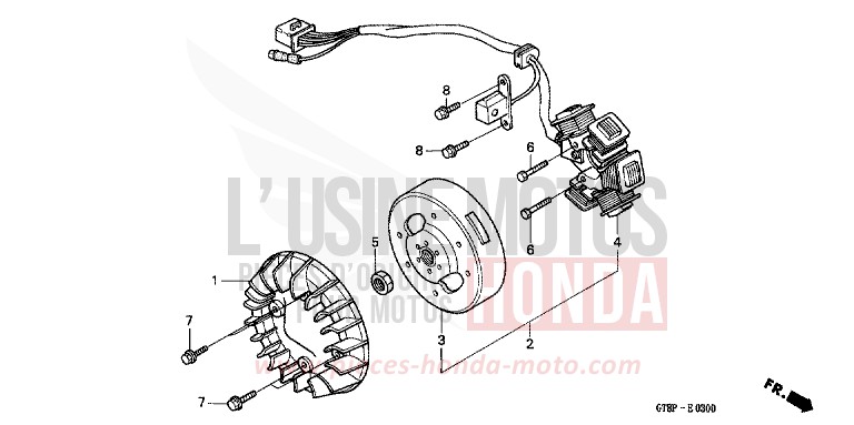 GENERATRICE de Wallaroo FLASH RED (R119) de 1993