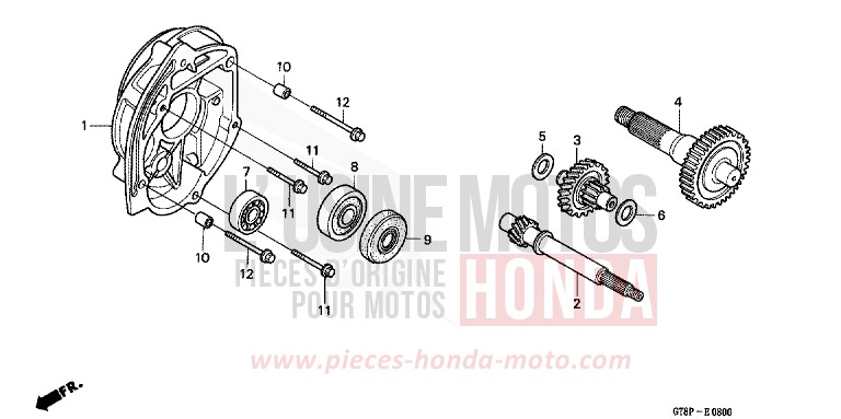 BOITE DE VITESSES de Wallaroo FLASH RED (R119) de 1993