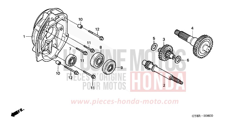 BOITE DE VITESSES de Wallaroo NOIR (NH1) de 1994