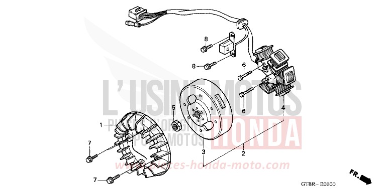 GENERATRICE de Wallaroo FLASH RED (R119) de 1994