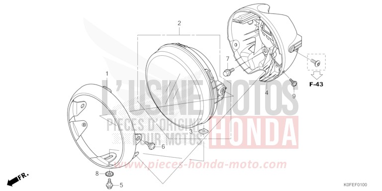 PROJECTEUR de Monkey MILLENNIUM RED 2 (R408) 2025