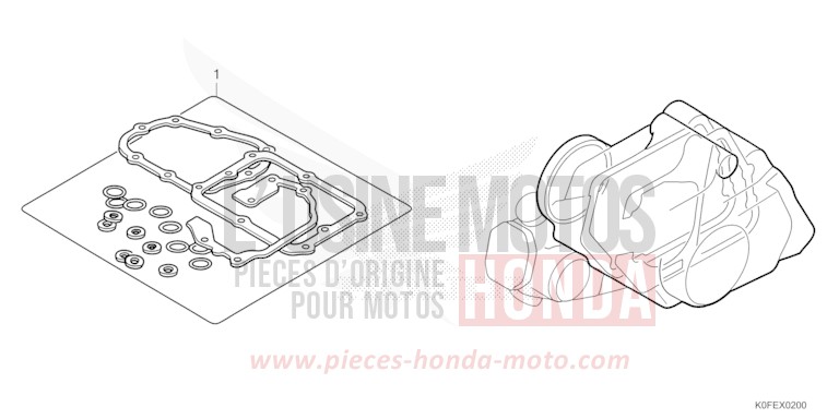 TROUSSE DE JOINT B de Monkey SHEEN SILVER METALLIC (NH364) 2025