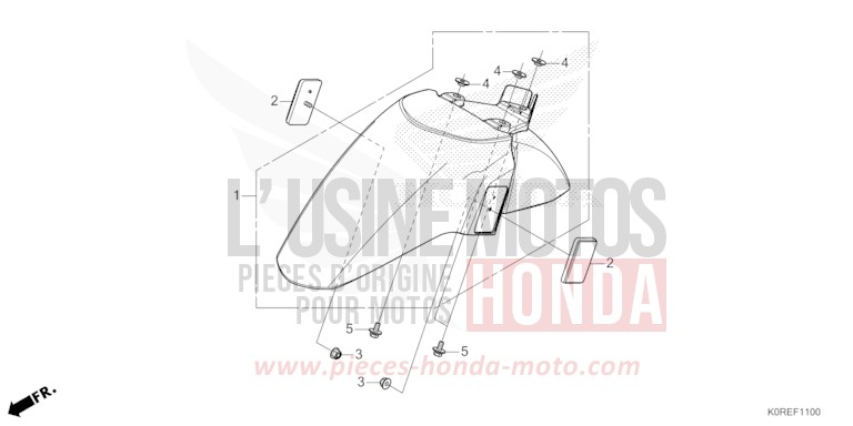 AILE AVANT de SH125 PEARL NIGHTSTAR BLACK (NHA84) 2026