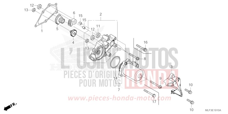 DEMULTIPLICATEUR de NT1100 MAT IRIDIUM GRAY METALLIC (NHC64) 2024