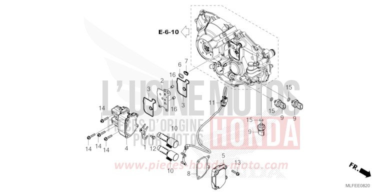 SOLENOIDE LINEAIRE de NT1100 PEARL HAWKSEYE BLUE (PB409) 2026