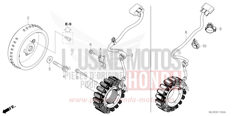 GENERATRICE de NX500 MAT GUNPOWDER BLACK METALLIC (NH436) 2026