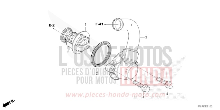 THERMOSTAT de NX500 PEARL HORIZON WHITE (NHB61) 2026