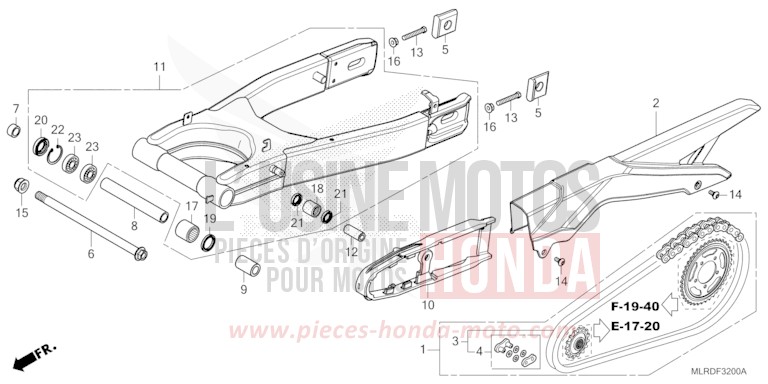 BRAS OSCILLANT de NX500 PEARL HORIZON WHITE (NHB61) 2026