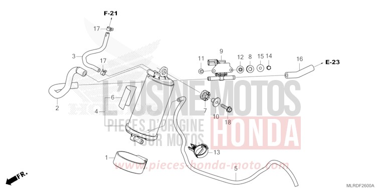 CUVETTE de NX500 PEARL HORIZON WHITE (NHB61) 2026