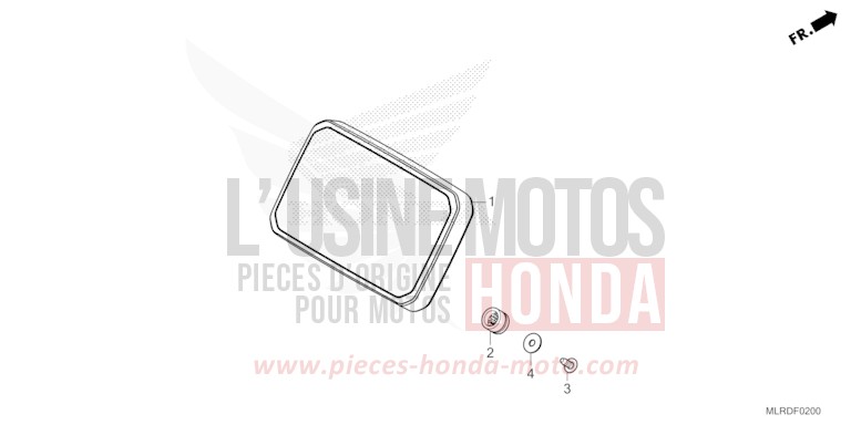 COMPTEUR de NX500 GRAPHITE BLACK (NHB01) 2026
