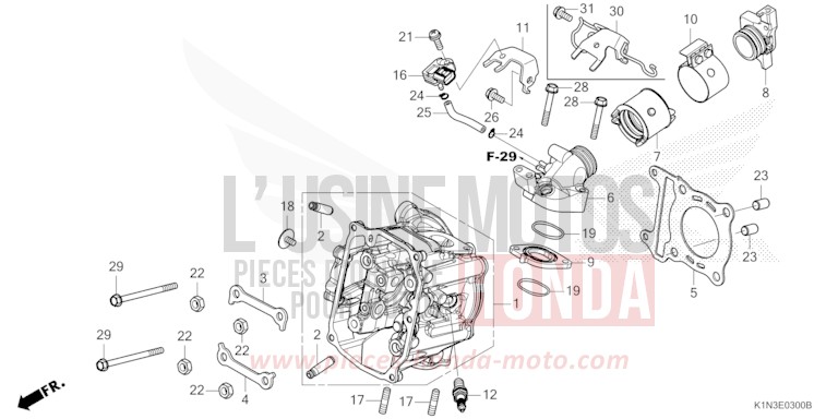 CULASSE de FSH125 PEARL JASMINE WHITE (NHB35) 2021