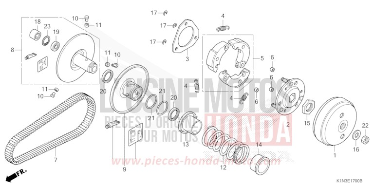 COTE MENE de FSH125 PEARL JASMINE WHITE (NHB35) 2021