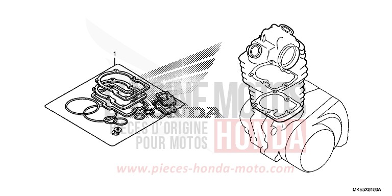 TROUSSE DE JOINT A de CRF450R EXTREME RED (R292) 2018
