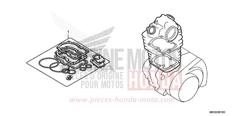 TROUSSE DE JOINT A de CRF450R EXTREME RED (R292) de 2020