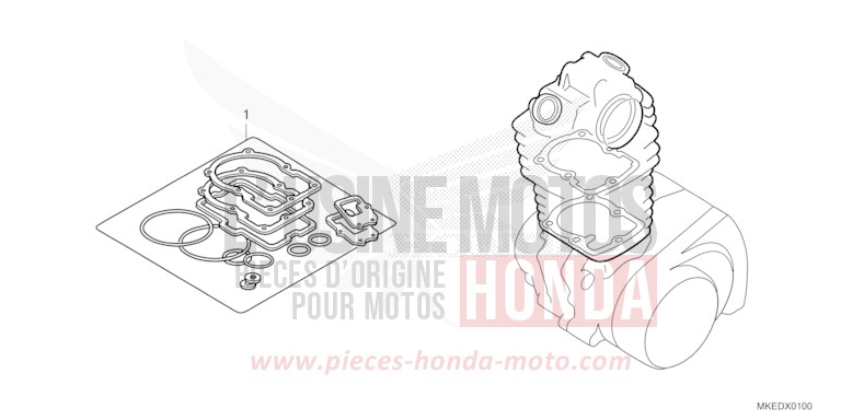 TROUSSE DE JOINT A de CRF450R EXTREME RED (R292) 2022