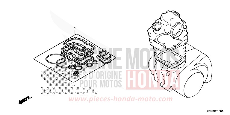 TROUSSE DE JOINT A de CRF250R EXTREME RED (R292) 2016