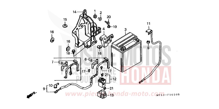 BATTERIE de Pan-European EURO GRAY METALLIC (NH284D) 1990