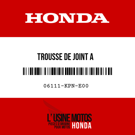 image de 06111-KPN-E00 TROUSSE DE JOINT A