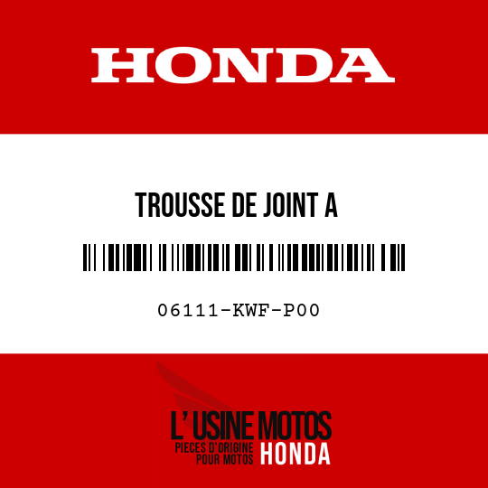 image de 06111-KWF-P00 TROUSSE DE JOINT A