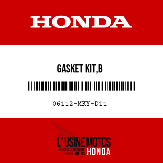 image de 06112-MKY-D11 GASKET KIT,B