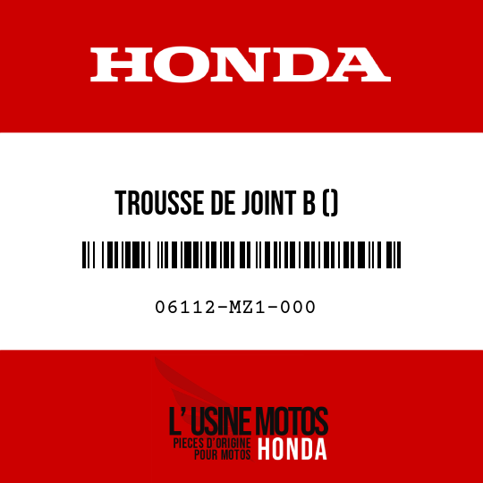 image de 06112-MZ1-000 TROUSSE DE JOINT B ()