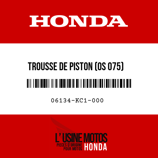 image de 06134-KC1-000 TROUSSE DE PISTON (OS 075)