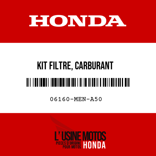 image de 06160-MEN-A50 KIT FILTRE, CARBURANT