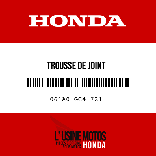 image de 061A0-GC4-721 TROUSSE DE JOINT