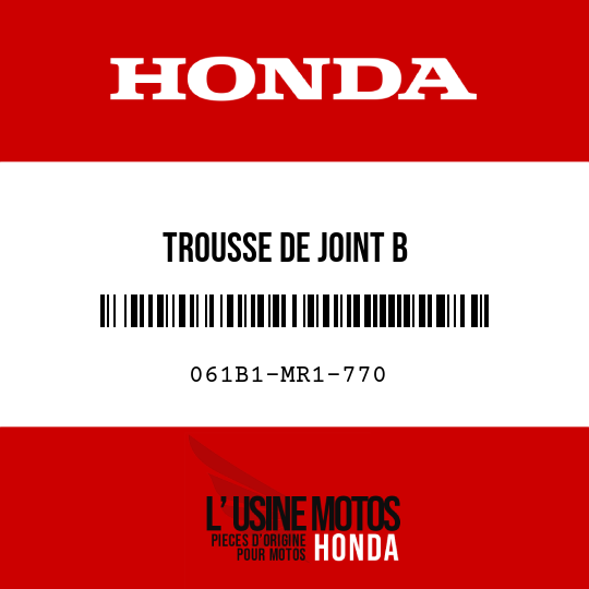 image de 061B1-MR1-770 TROUSSE DE JOINT B