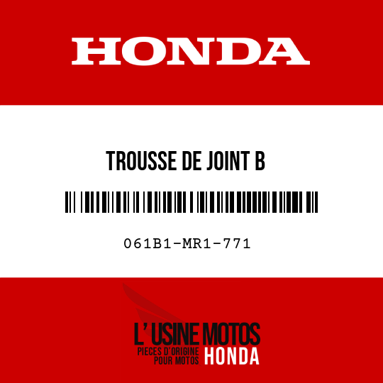 image de 061B1-MR1-771 TROUSSE DE JOINT B
