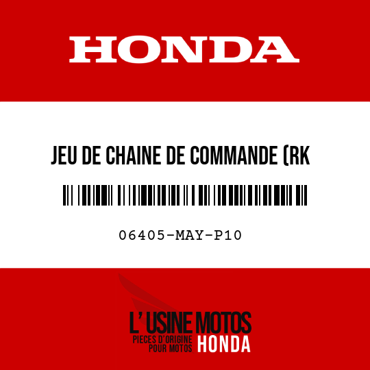 image de 06405-MAY-P10 JEU DE CHAINE DE COMMANDE (RK EXCEL) (RK525SMOZ5-122L-130L)