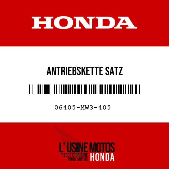 image de 06405-MW3-405 ANTRIEBSKETTE SATZ (RK525SMO-102L-120L)