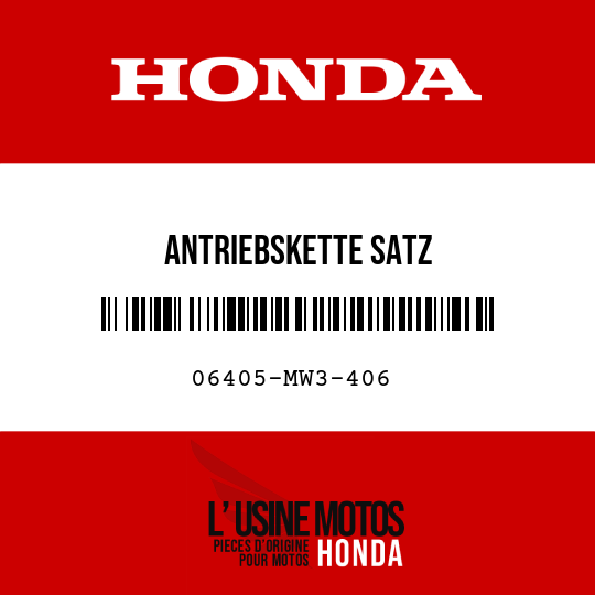 image de 06405-MW3-406 ANTRIEBSKETTE SATZ (DID525V8-102L-120L)