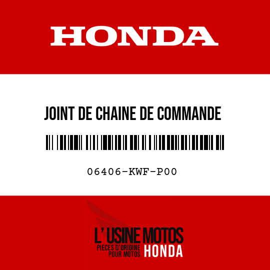 image de 06406-KWF-P00 JOINT DE CHAINE DE COMMANDE (428-118L) (16/42T)