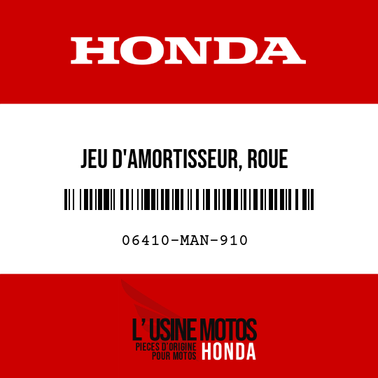 image de 06410-MAN-910 JEU D'AMORTISSEUR, ROUE