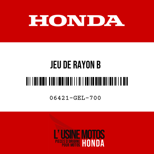 image de 06421-GEL-700 JEU DE RAYON B