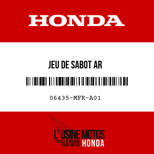 image de 06435-MFR-A01 JEU DE SABOT AR